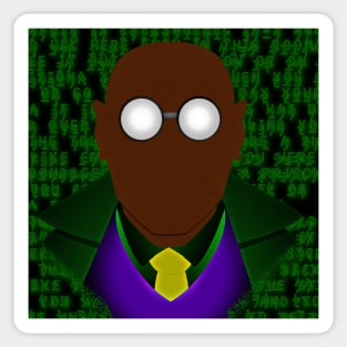 In the matrix Morpheus Sticker